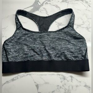 Victoria’s Secret sport gray and black sports bra size large